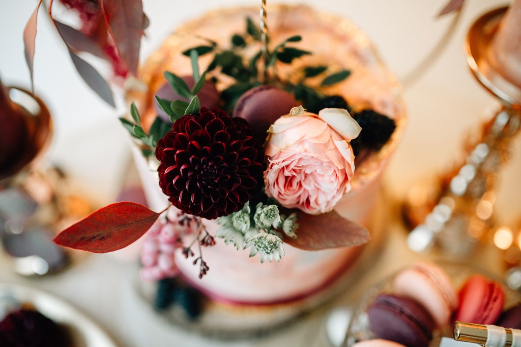 Hochzeitstorte Nahaufnahme